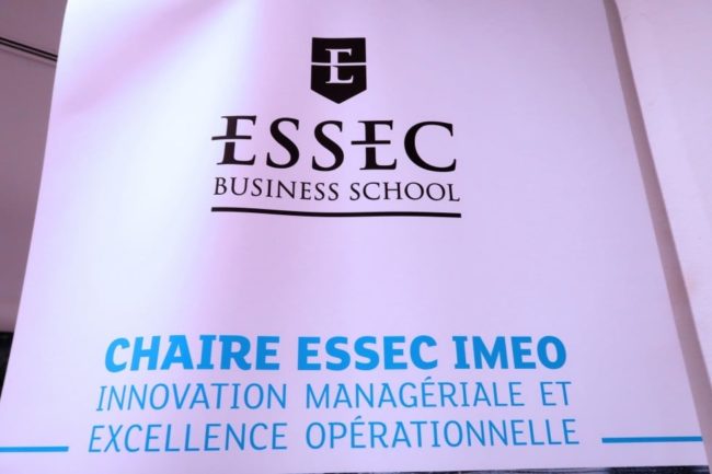 Lancement de la chaire ESSEC – Eurogroup Consulting de l’Innovation Managériale et de l’Excellence Opérationnelle Lancement de la chaire ESSEC - Eurogroup Consulting de l’Innovation Managériale et de l’Excellence Opérationnelle