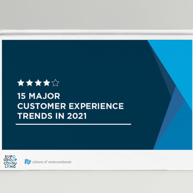 Customer experience barometer – Eurogroup Consulting Customer experience barometer - Eurogroup Consulting