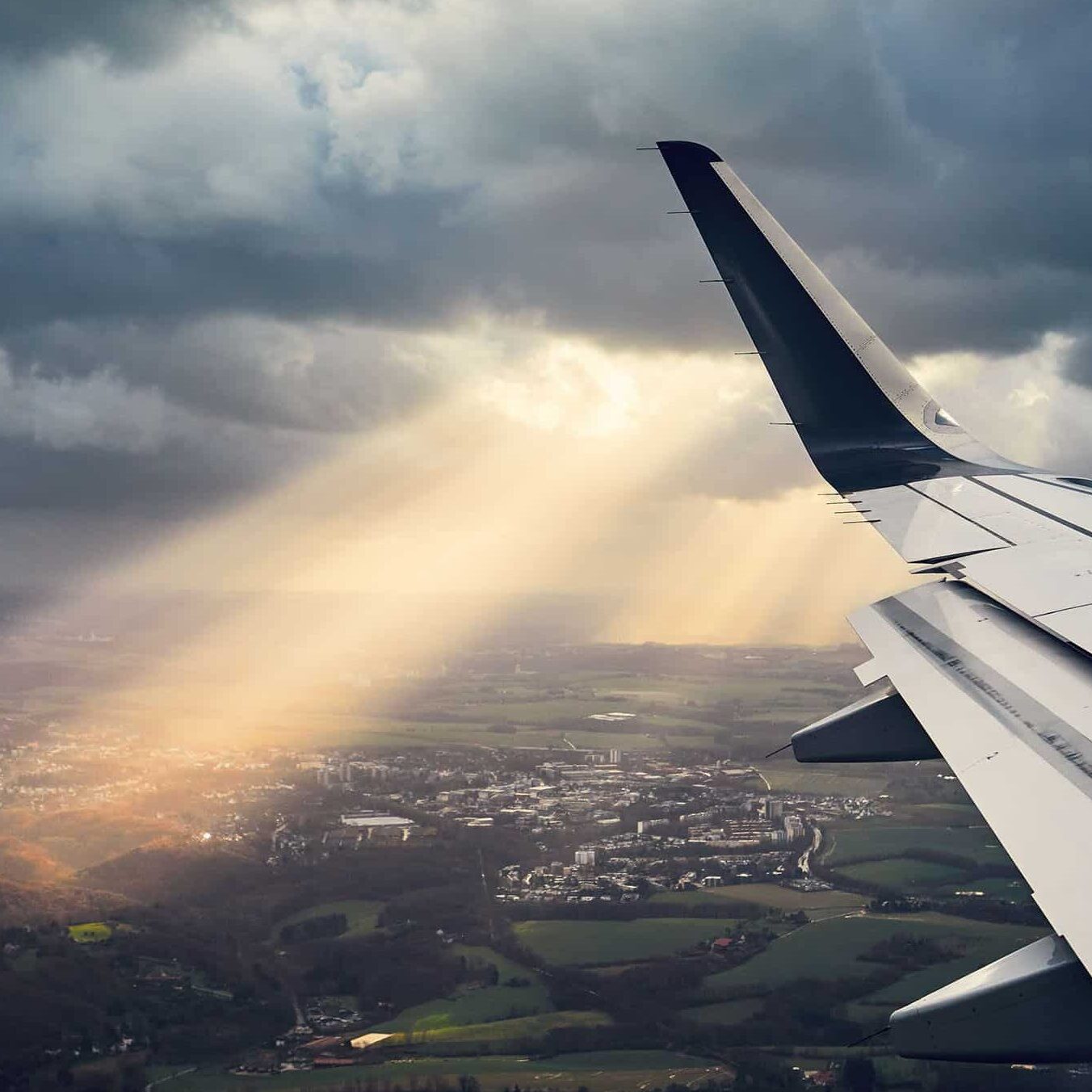 aéronautique, avion, aérien, aile