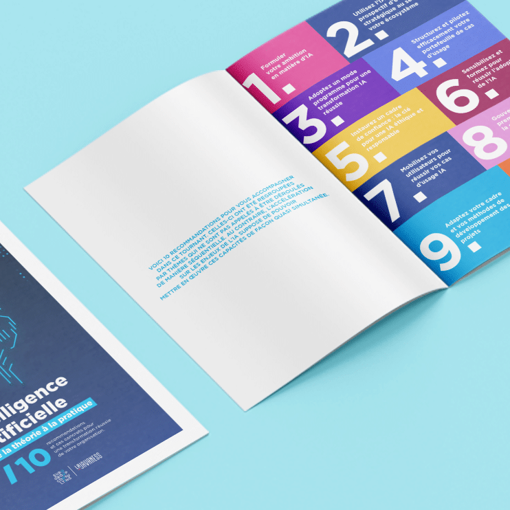 Etude 10 recommandations IA IA, intelligence artificielle, étude