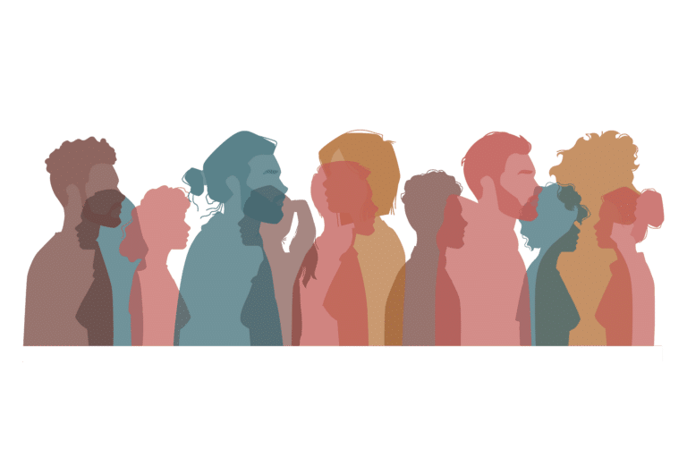 Image montrant une diversité de portraits de femmes et d'hommes